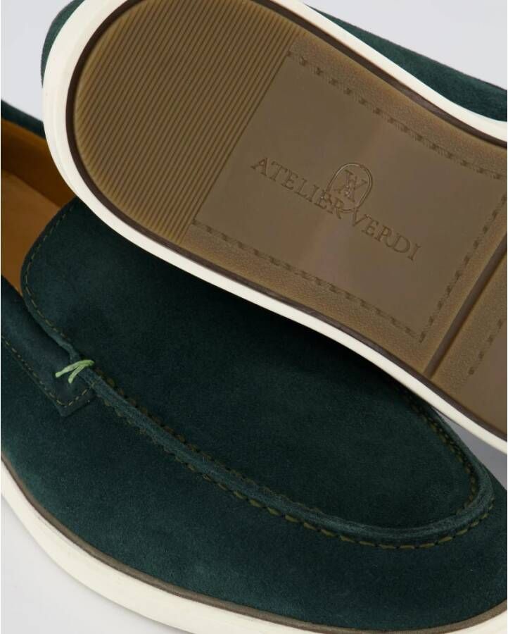 Atelier Verdi Nino Loafer Pine Schoenen Green Heren