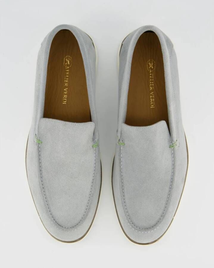 Atelier Verdi Nino Loafer Smoke Heren Schoenen Gray Heren