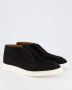 Atelier Verdi Nubuck Mid Loafer Black Heren - Thumbnail 4