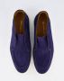 Atelier Verdi Nubuck Mid Loafer Blue Heren - Thumbnail 3