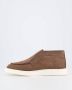 Atelier Verdi Nubuck Mid Loafer Brown Heren - Thumbnail 2