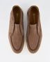 Atelier Verdi Nubuck Mid Loafer Brown Heren - Thumbnail 3