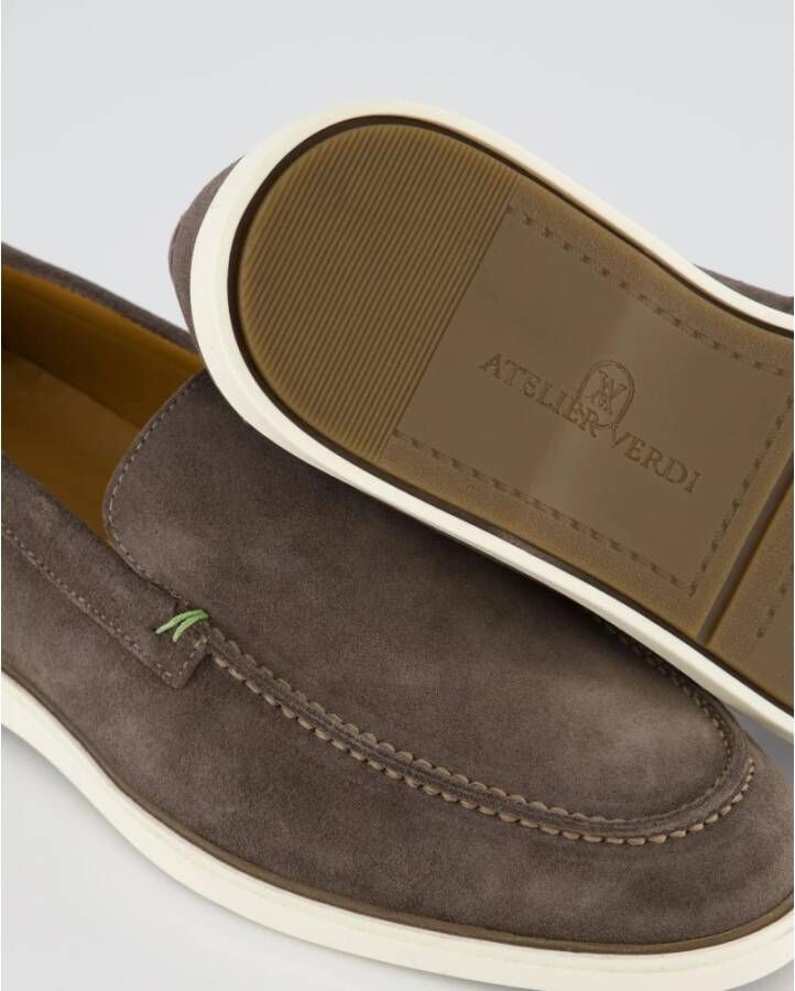 Atelier Verdi Taupe Loafer voor Heren Brown Heren