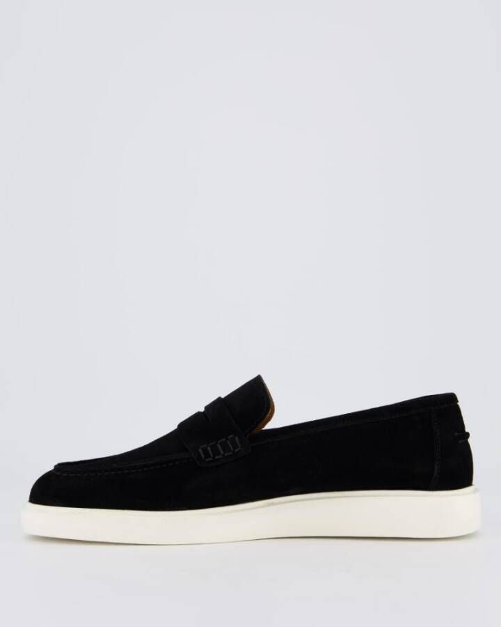 Atelier Verdi Zwarte Loafer Schoenen voor Heren Black Heren
