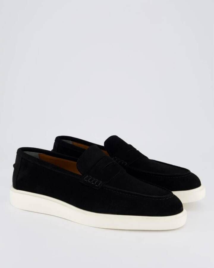 Atelier Verdi Zwarte Loafer Schoenen voor Heren Black Heren