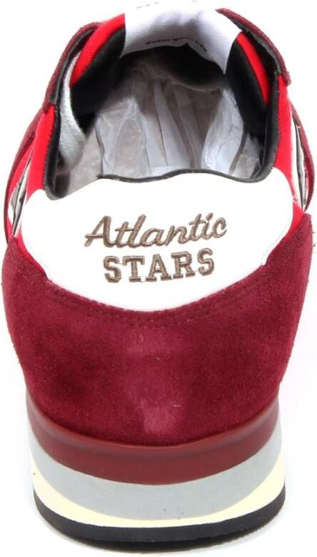 Atlantic Stars Bordeaux Suede Stoffen Schoenen Model: Argoc