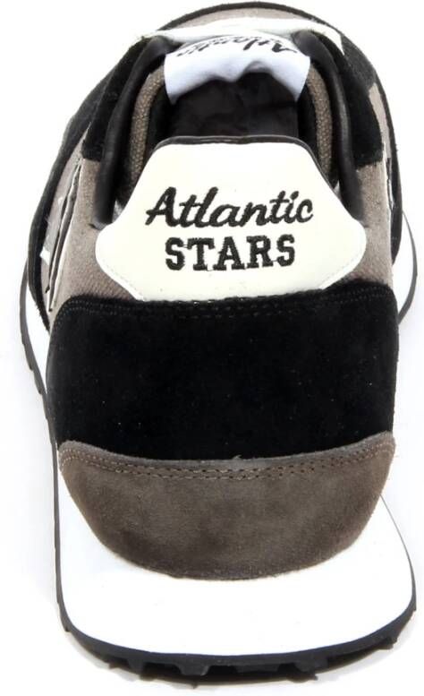 Atlantic Stars Grijze Suède Stoffen Schoen met Ster