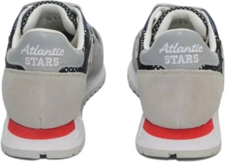 Atlantic Stars Heren Leren en Stoffen Sneakers