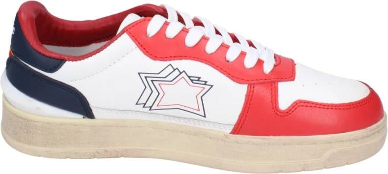 atlantic stars Leren Sneakers voor Mannen Multicolor Heren
