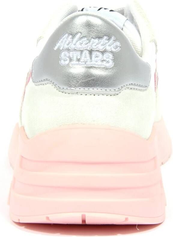 Atlantic Stars Off White Suède Stoffen Schoen