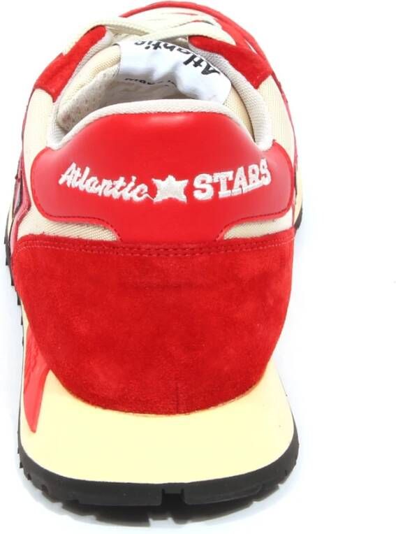 Atlantic Stars Off-White Suède Stoffen Schoen Draco Model