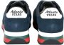 Atlantic stars Heren Sneakers van Stof en Suède Blauw Heren - Thumbnail 5
