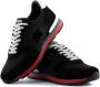 Atlantic stars Veelzijdige Stoffen en Suède Sneakers Black Heren - Thumbnail 9