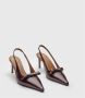 ATP Atelier Naplak Leren Sandalen Red Dames - Thumbnail 2