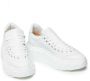 AGL Witte Casual Closed Wedges Sneakers White Dames - Thumbnail 3