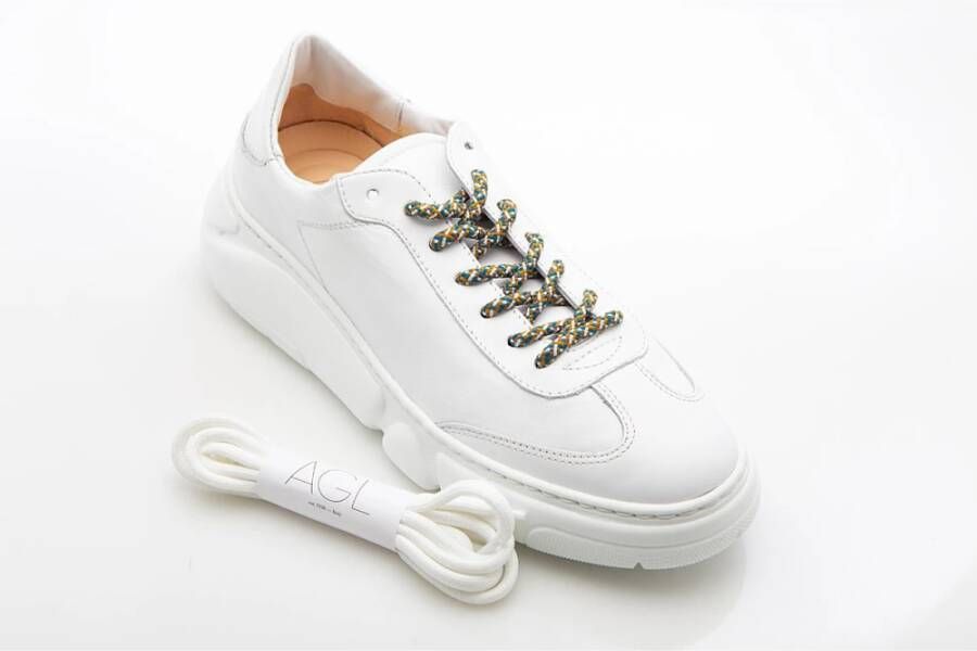 Attilio Giusti Emilie White-Ice Sneaker White Dames