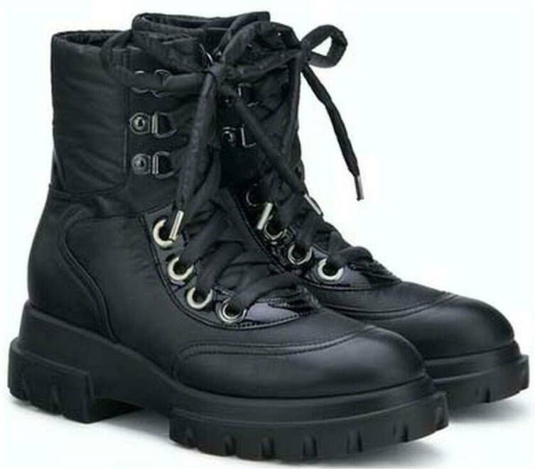 Attilio Giusti Maxine Combat Booties Zwart Dames