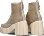 ATTILIO GIUSTI LEOMBRUNI Enkellaarsjes Dames Tiggy Warm Maat: 38 Materiaal: Suède Kleur: Taupe - Thumbnail 7