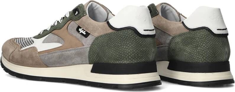 Australian Beige Lage Sneakers voor Heren Green Heren