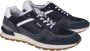 Australian Blauwe Suède Lage Sneakers Novecento Multicolor Heren - Thumbnail 3