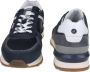 Australian Blauwe Suède Lage Sneakers Novecento Multicolor Heren - Thumbnail 4