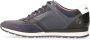 Australian Footwear Navarone Sneakers Blauw Blue Black White - Thumbnail 5
