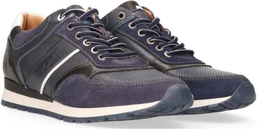 Australian Blauwe vetersneaker modern ontwerp Blue Heren