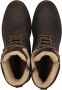 Australian York Brown Leather D19 Dark Br Heren Veterschoenen Bruin - Thumbnail 7