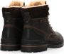 Australian York Brown Leather D19 Dark Br Heren Veterschoenen Bruin - Thumbnail 8