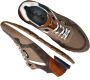 Australian Grijze Leren Sneakers met Comfortabel Voetbed Brown - Thumbnail 10
