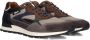 Australian Tiago Sneakers Heren Leren Sneaker Taupe - Thumbnail 4