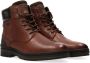 ECCO Australian YORKSHIRE 15 1630 01 T02 Middelbruine half hoge veterboots wijdte G - Thumbnail 11