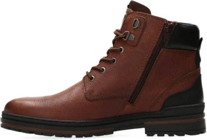 Australian Lace-up Boots Zwart Heren