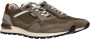 Australian Groene Suède Lage Sneakers Novecento Multicolor Heren - Thumbnail 10
