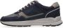 Australian Connery Heren Sneaker 15.1646.02-SO2 Blauw Grijs Wijdte H - Thumbnail 9