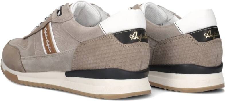 Australian Taupe Lage Sneakers voor Heren