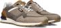 Australian Grijze Leren Sneakers met Comfortabel Voetbed Brown - Thumbnail 8