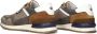 Australian Grijze Leren Sneakers met Comfortabel Voetbed Brown - Thumbnail 9