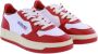 Autry Vintage lage leren sneakers met Amerikaanse vlag detail Rood - Thumbnail 10