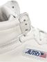 Autry Witte Leren Sneakers met Multilayer Inzetstukken White Heren - Thumbnail 8