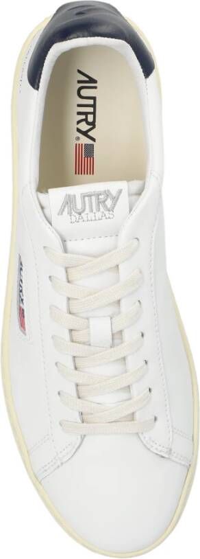 Autry Witte Sneakers met Logo en Contrast Hiel White - Foto 14