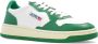 Autry Witte Groene Leren Sneakers met Geperforeerde Neus Green Heren - Thumbnail 11