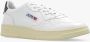 Autry Witte bruine leren sneakers Vintage geïnspireerd ontwerp Wit - Thumbnail 13