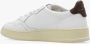 Autry Witte bruine leren sneakers Vintage geïnspireerd ontwerp Wit - Thumbnail 14