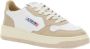 Autry Beige Perforated Sneakers met Veters en Rubberen Zool Beige Dames - Thumbnail 2