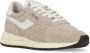 Autry Beige Leren Sneakers met Contrasterende Details Beige Heren - Thumbnail 2