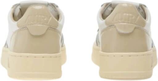 Autry Beige Medalist Sneaker