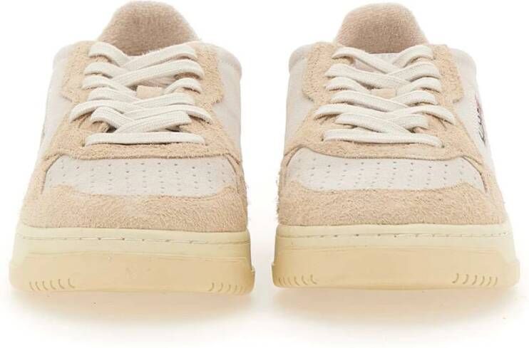 Autry Beige Sneakers van runderhuid met veters Beige Heren - Foto 9