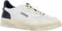 Autry Vintage Witte Sneakers Logo Patch White Heren - Thumbnail 6