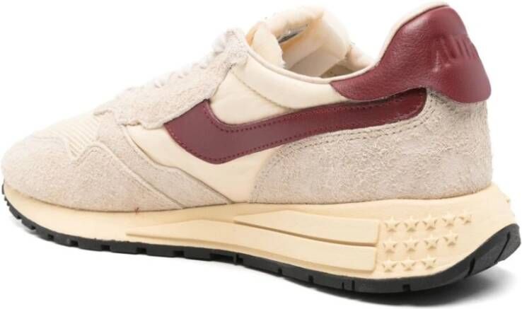 Autry Beige Sneakers voor Mannen